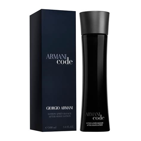 armani code black aftershave